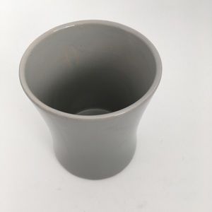 Bonasai ceramic planter pot vase silver